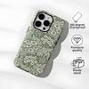 Retro Flower Two-in-one Film Shell Apple 17pro Premium Sense Magsafe Magnetic Mobile Phone Case Iphone16