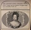 LP Record GERAINT JONES SINGERS HENRY PURCEL  Purcell Music For The Funeral Of Q 60001 Seraphim US Classical Used