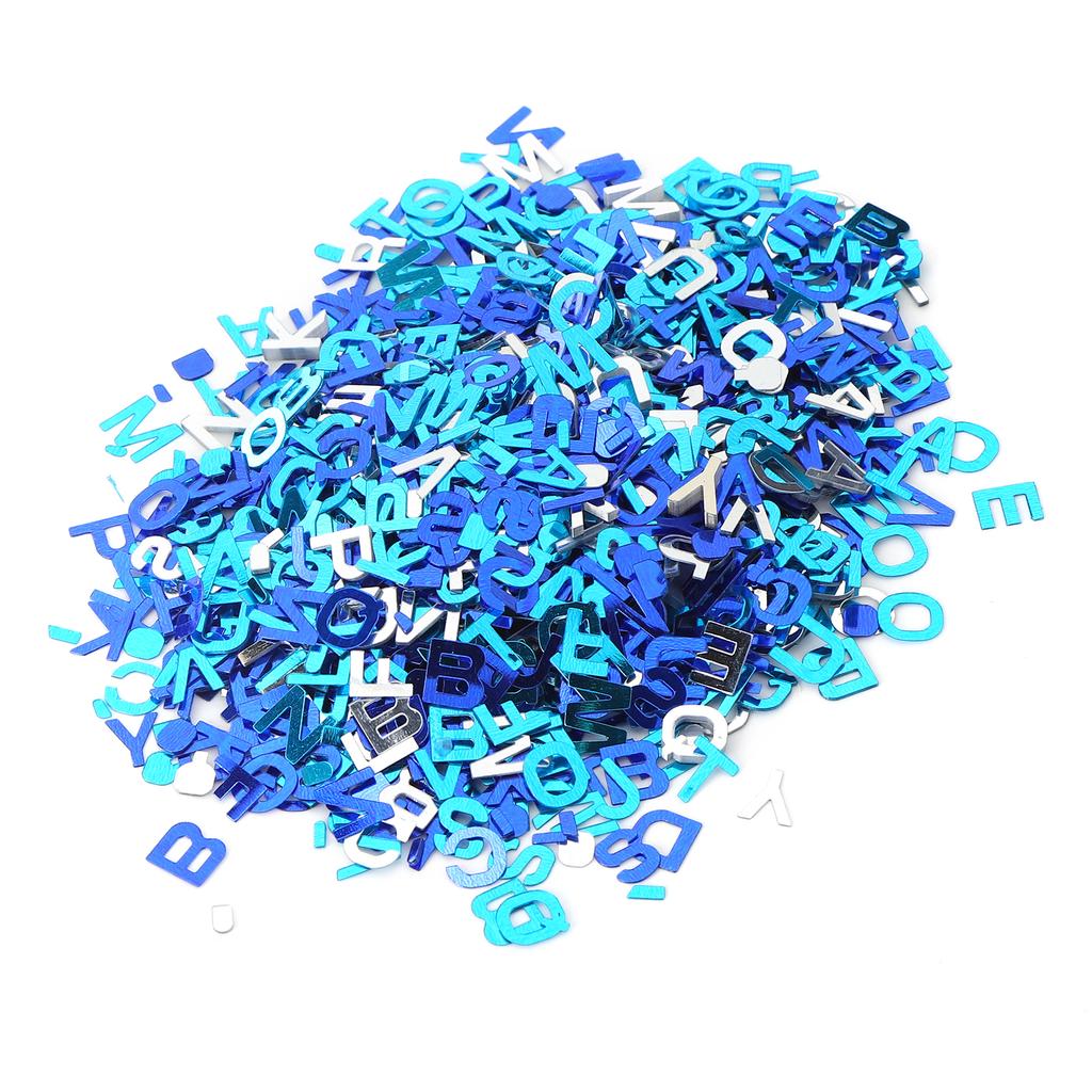 8mm Blue Confetti Party Glitter Sequin Table Decorations for Thanksgiving Day BaptismLetter