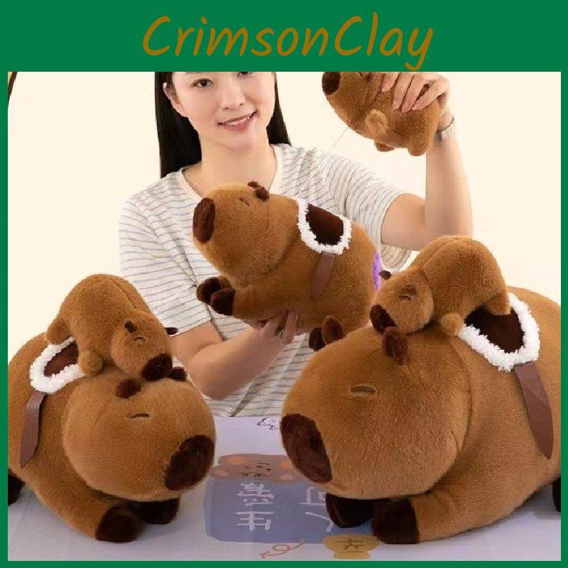 Toy Plush Capybara Room Decoration Ornaments Children Christmas Holiday Gift