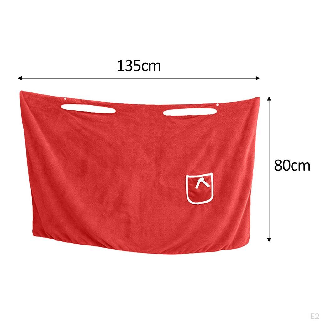 Ręcznik kąpielowy dla kobiet, Wrap prysznicowy, 135 X 80 cm, Szybkoschnący szlafrok na siłownię