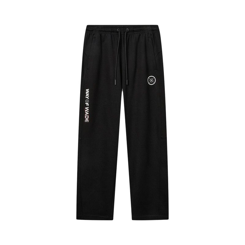 Li Ning Серия Уэйда Буквы Мягкие Простые Универсальные Свободные Повседневные Брюки Мужские Низ AKLW149-2 M