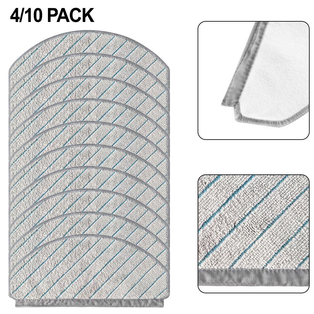Reusable Washable Mop Cloth Replacement for Bosch For Spotless + BCRD1W / BCRD2W Microfiber Cleaning Pads 4 Pack 10 Pack