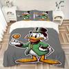3pcs set Donald Duck1pc of quilt cover+2pcs of pillowcase, no core, print bedding, All Seasons Bedroom Setting118