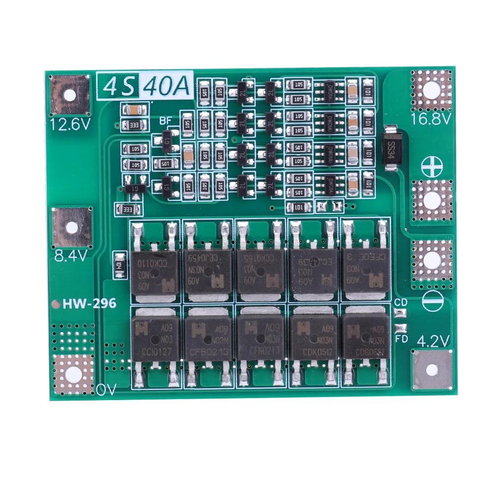 Reliable Lithium Ion Battery Charger Protection Board BMS for 18650 Batteries Suitable for Drill Motors and Various Applications
