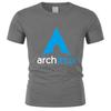 cotton tshirt for boys Fashion brand t shirt mens loose Arch Linux T-Shirts Men Vintage  Cotton Tee Shirt