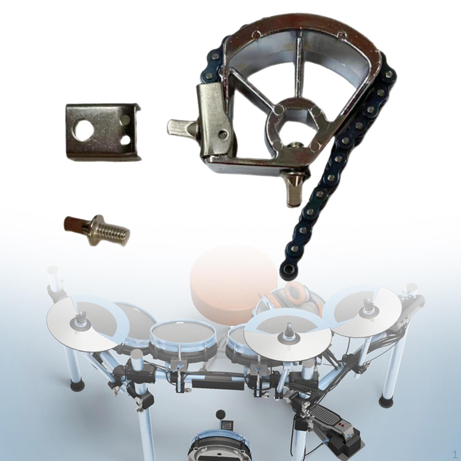 

Двойной цепной привод Аксессуары для барабанов, Аксессуары для инструментов, Стабильная, прочная и удобная педаль для бас-бочки sliver