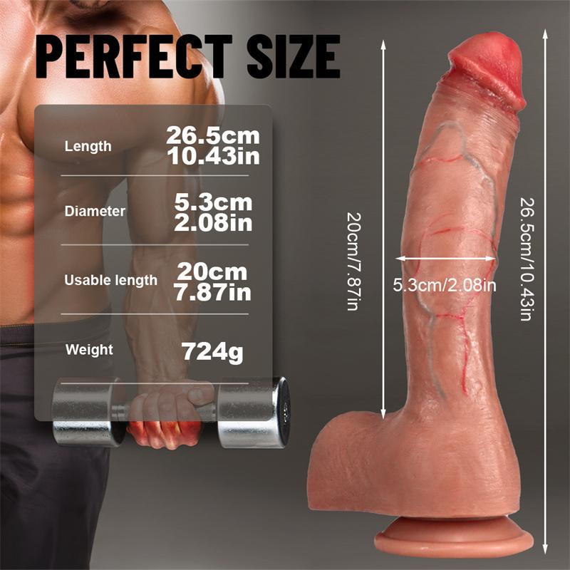 Women's Super Soft Flesh and High Lifelike Simulation Penis Penis Masturbation Device Adult Products