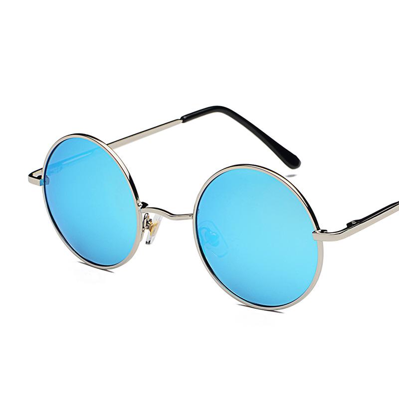 

Creative Retro Sunglasses Sunshade Anti-ultraviolet Unisex Polarized Artistic Glasses Round C3