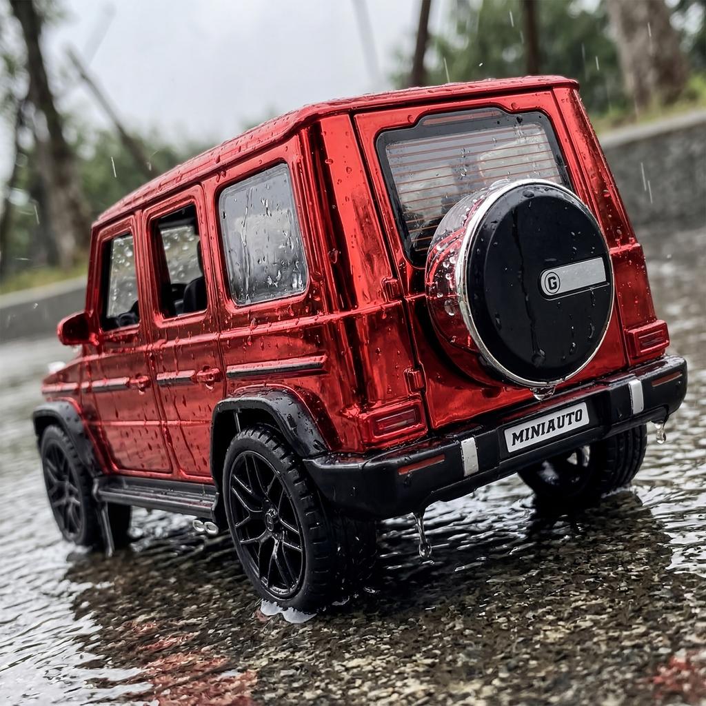 1:32 Mercedes Benz G500 G800 Geländewagen Legierung Metall Druckguss Modellauto Jungen Hohe Simulation Miniatur Weihnachtsgeschenk Spielzeug