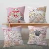 Japan Mmikko CCharacters Pillow Gift Home Office Decoration Pillow Bedroom Sofa Car Cushion CoverPillow Case