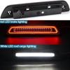 Tacoma LED 3rd High Mount Stop Lamp Lights for T0YOTA Tacoma 2016 2017 2018 2019 2020 SR SR5 TRD Pro Sport Smoked Lens Red/ White LED Third Brake