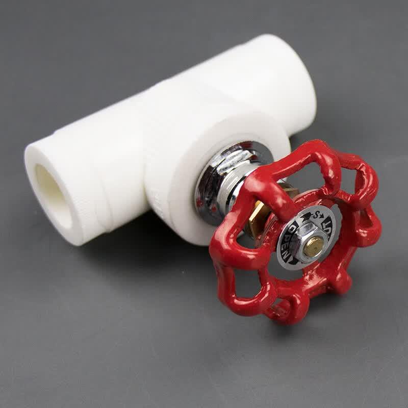 Heisidick PPR Stop Valve with Double Union