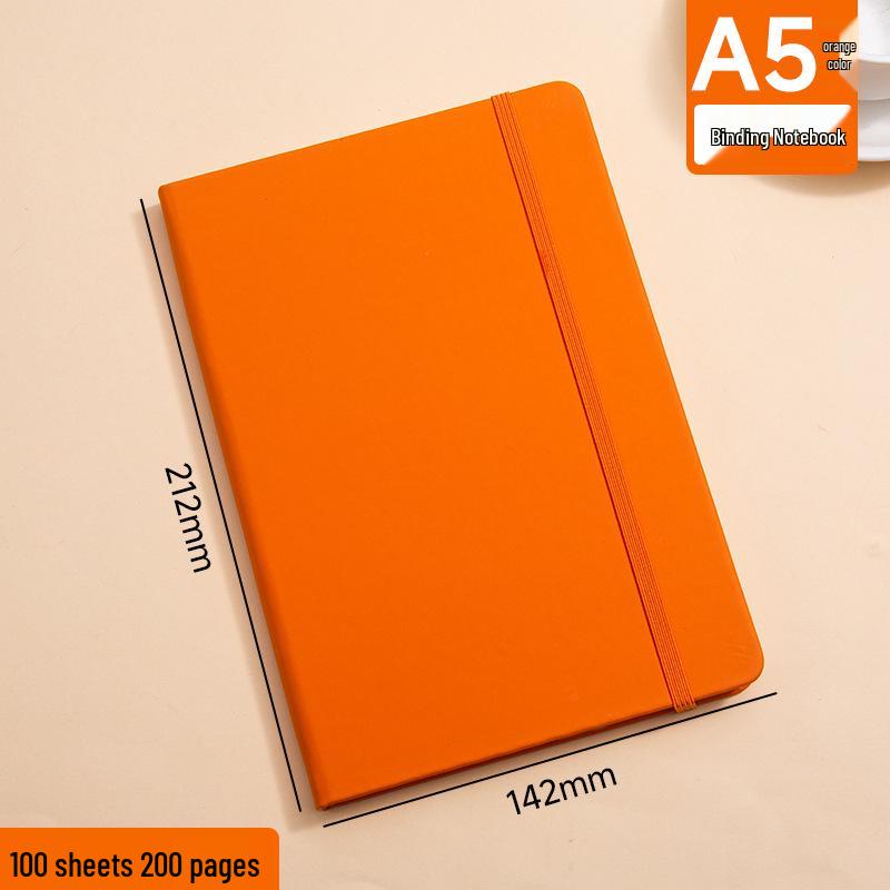 A5 Ribbon-Tie Planner & Journal: Custom Logo High-Value Stationery Gift