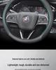 Women's Genuine Leather Steering Wheel Cover for Buick: Excelle, Envision, Regal, LaCrosse, Verano, Excelle GT, GL6, Encore, GL8.