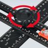 T Square Adjustable 2 In 1 Precision Measuring Tools Drilling Positioning Jig Drafting Square For Carpentry Cabinet Drawer