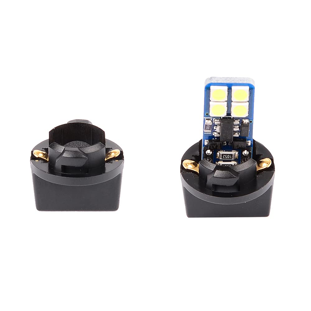 HUIQIAODS T10 LED Bulb Socket Wedge Base Car Light Holder (10 Pcs)