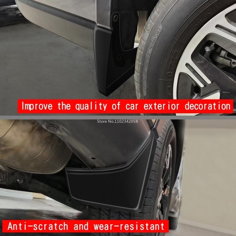 For Subaru Forester 2024 2025 26 Mudguards ABS Plastic Fender Cover Flares Splash Guard Cover Exterior Mud Flap Auto Accessories