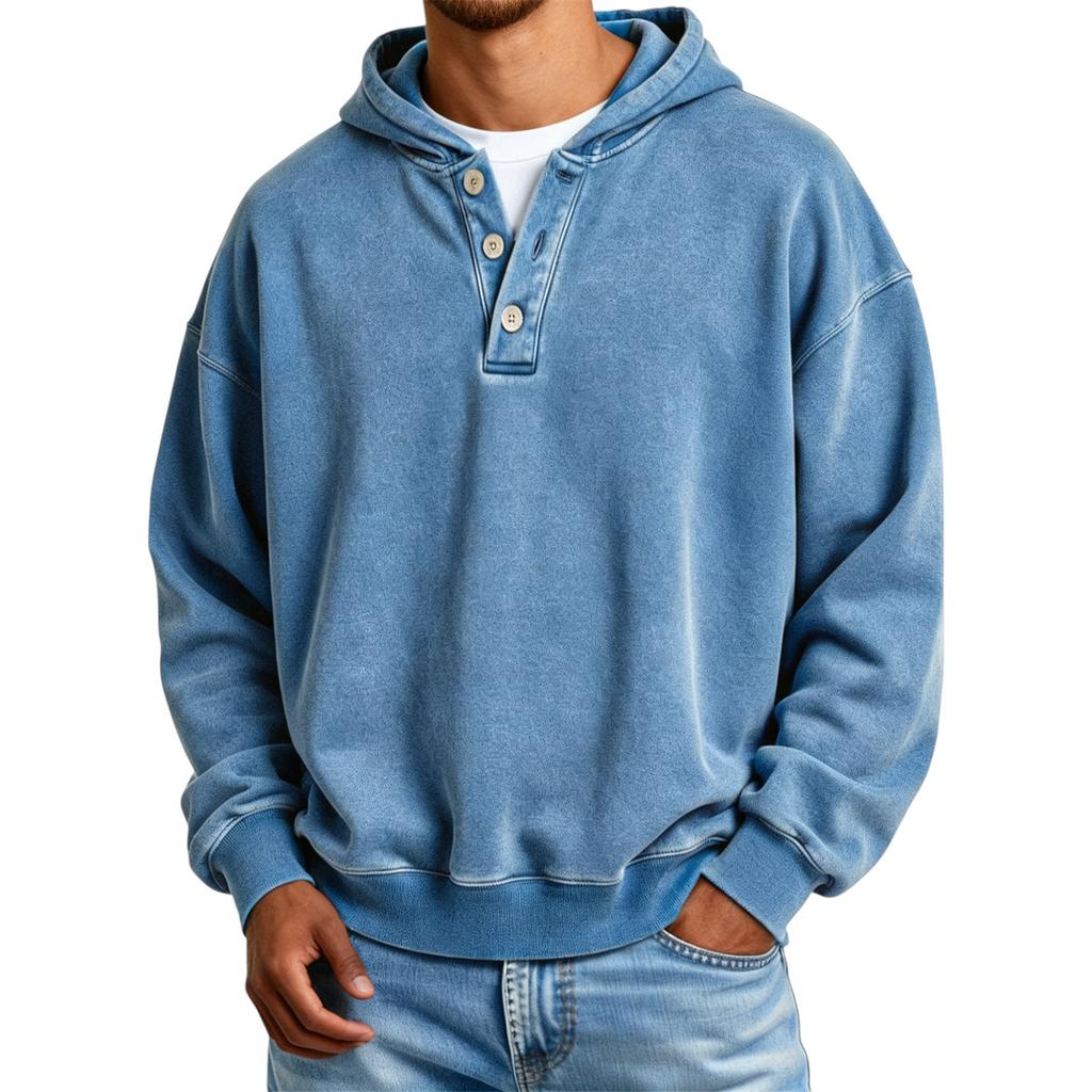 Men's 1/4-Zip Hooded Sweatshirt