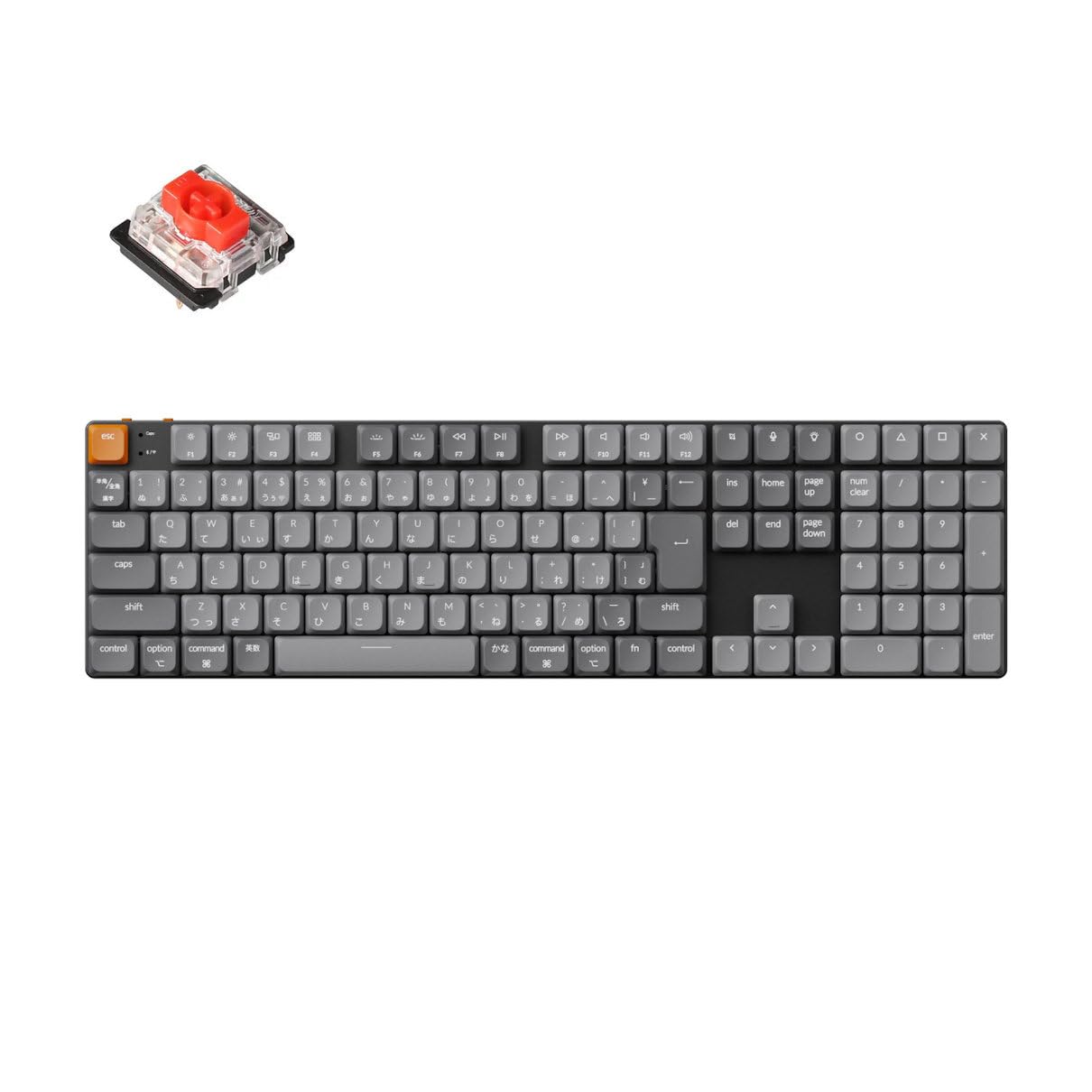 

K5 Max Ultra Slim Wireless Custom Mechanical Bluetooth Wireless and Wired QMK VIA JIS RGB Hot Swap Low Profile Gateron Mechanical Mac Windows Linux