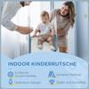 Space-Themed Baby Slide, Indoor Freestanding Kids Slide, for Ages 1.5-3 Years - Blue