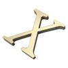 Adesivo de Parede Acrílico Espelhado 3D 10cm 26 Letras Inglesas Adesivos de Parede Decalques Autoadesivos Arte de Parede Murais Casa Festa Dourado Claro