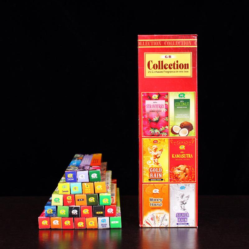 

30 fragrances, original aromatherapy, handmade incense for home use 25 Flavor Set (Large Box) GF Brand