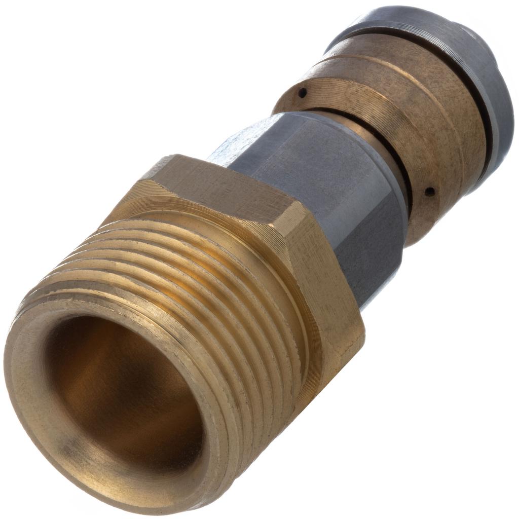 M22 350 bar rotating pipe cleaning nozzle stainless steel, brass