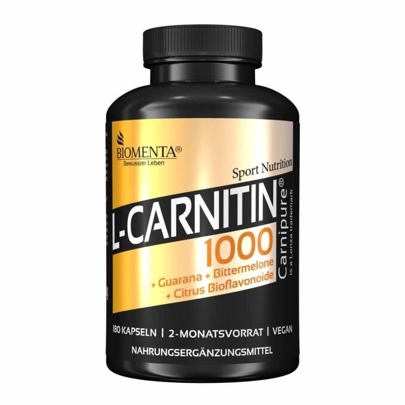 

BIOMENTA L-Carnitine Plus Sports Nutrition 90 Capsules (based on product name)