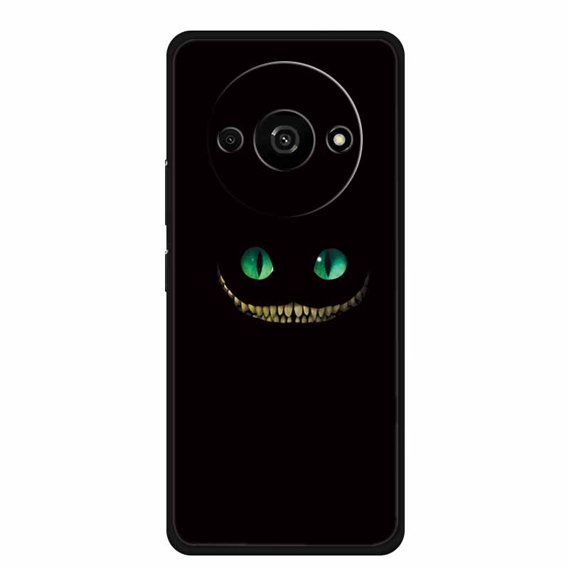 For Xiaomi Poco C61 Case Cool Animal Soft Silicone TPU Phone Case Back Cover for PocoC61 Shockproof Lovely Cat Protective Cover