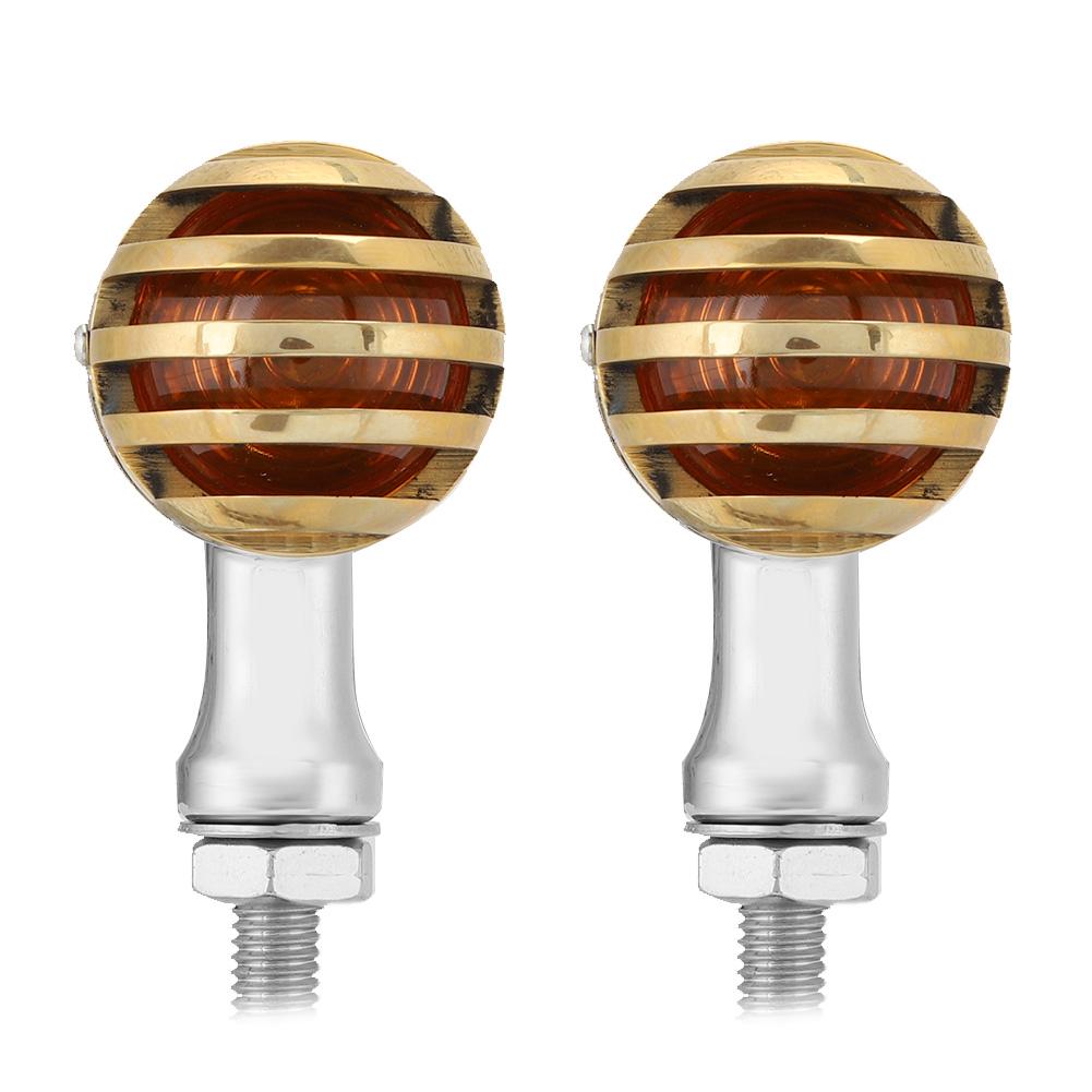 

Мотоциклетный ретро-указатель поворота Bullet, подходит для Yamaha