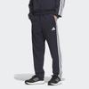 Adidas 3s Regular Fit Double Knit Open Hem Track Pants