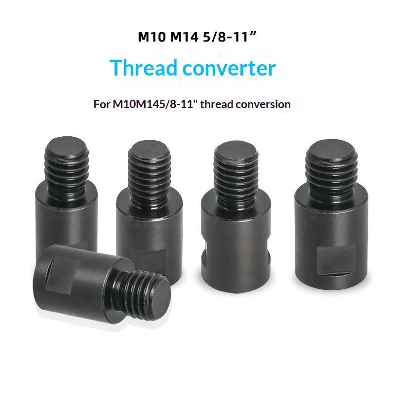 Replacement Angle Grinder Screw Adapter M10 M14 5/8-11 Thread Converter Connector for Power Tool Repair Upgrade Use