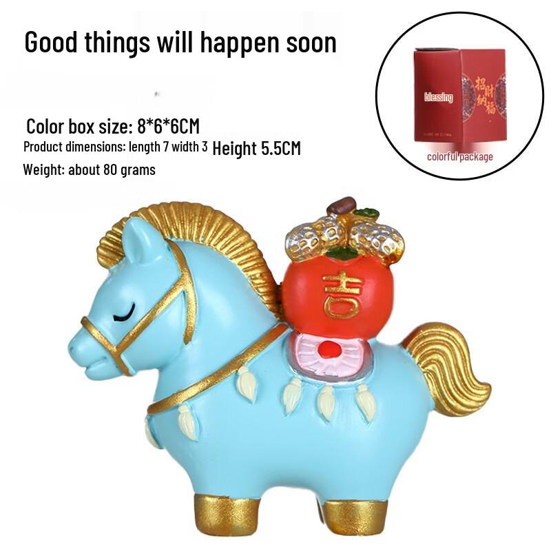 Junshi Prosperity Horse Ornament