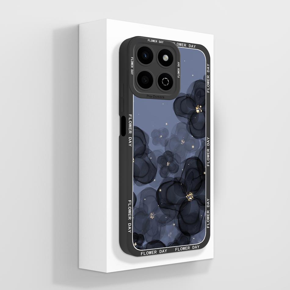 For Honor 200 Smart 5G Case Cute Panda Camera Protection Back Cover For Honor 200Smart Soft Liquid Silicone Phone Protectors