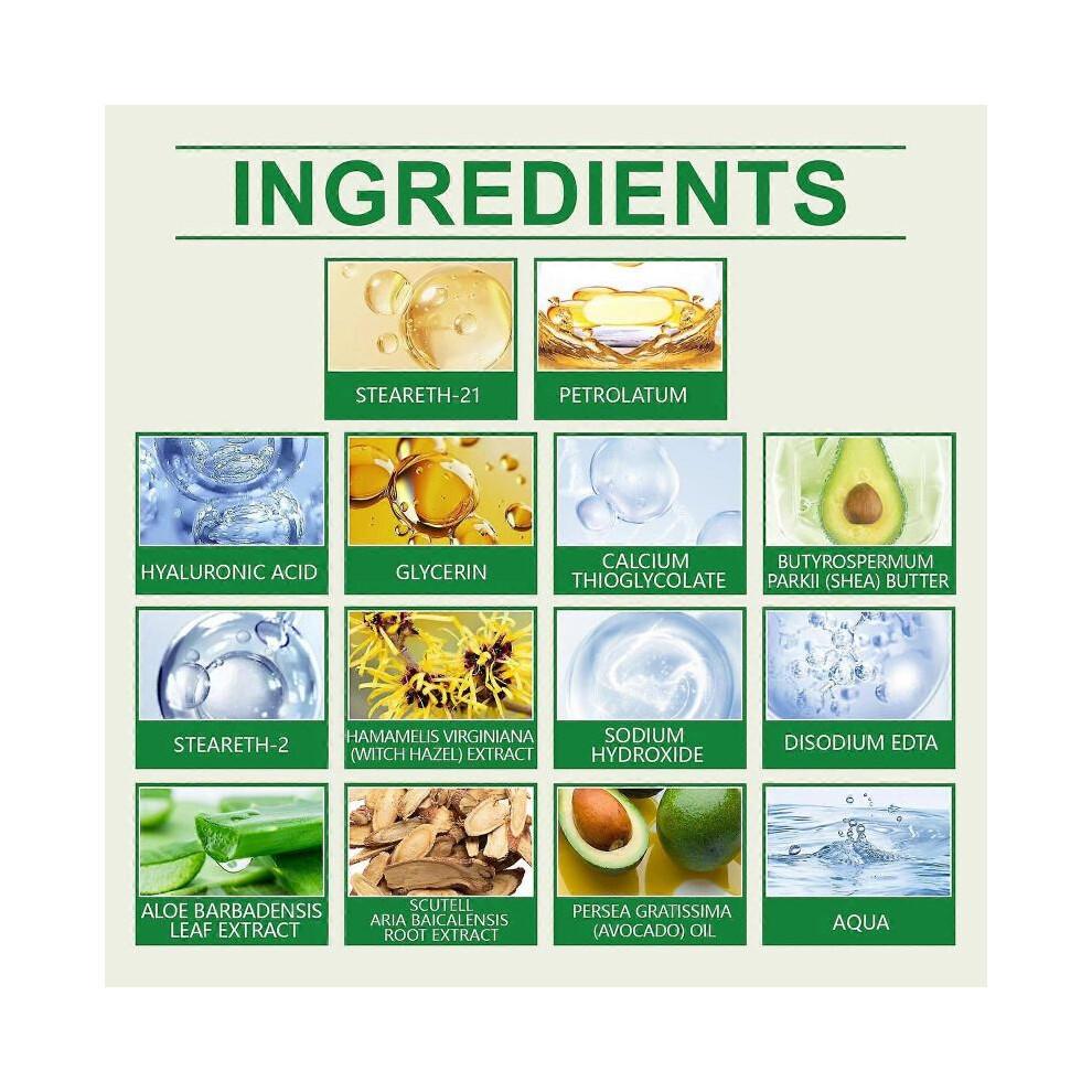 OceAura Hydratační a depilační krém s aloe vera Hydratační a vyhlazující krém na tělo Jemný depilační krém