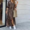 BITCED Women's Spring/Autumn Fashion: Sensual Single-Breasted Button-Down Shirt Dress Loose-Fitting Polo Neck Dress