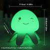 Touch/Remote Control LED Jellyfish Table Lamp Adjustable Silicone Jellyfish Light  Birthday Present
