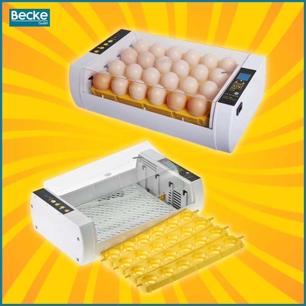 Brutapparat, Schlupfbrüter, automatische Kükenaufzuchtstation, digitaler Eierleuchter, Eierwendung 24