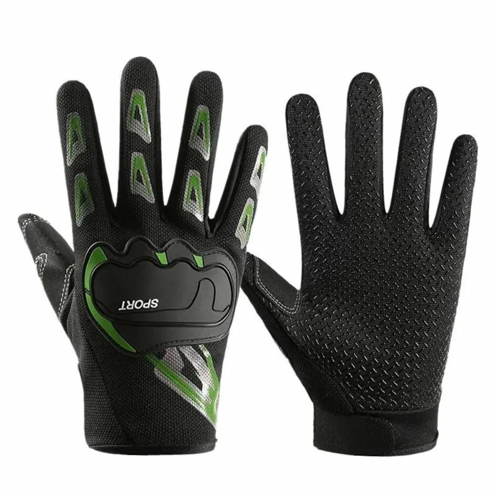 Breathable Cycling Gloves Anti-Slip Fitness Gloves Sports Gloves Riding Gloves Gym Fitness green-style1
