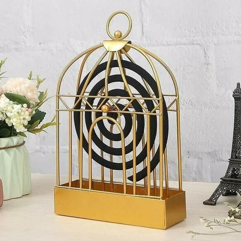 Kell Vintage Decoration Rack Mosquito Repellent Coil Holder Metal Stand Ornament