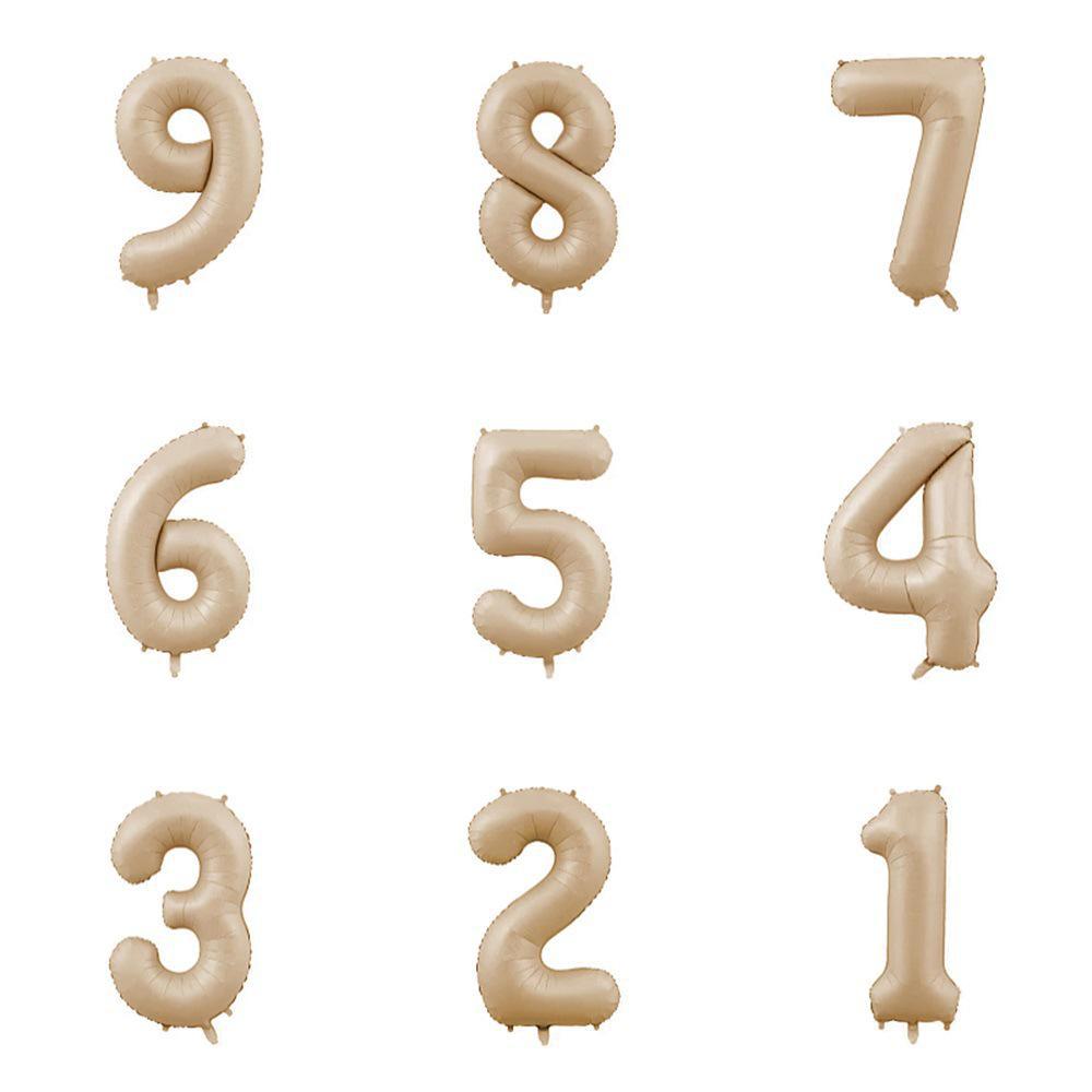 32-Zoll großer Folien-Zahlenballon für Hochzeiten und Partys