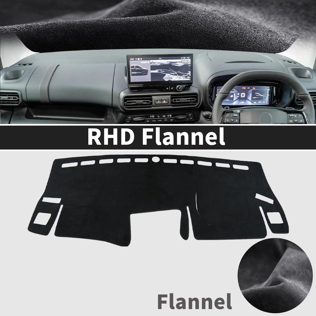 For Citroen Berlingo for Opel Combo Life for Peugeot Partner - Protective Carpet DashMat Sunshade Dashboard Cover Pad
