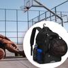 DSLEAF Basketball-Rucksack, Basketball-Rucksack, Studenten-Basketball-Rucksack, Ballaufbewahrung, Fußball-Rucksack für Jungen (Schwarz)
