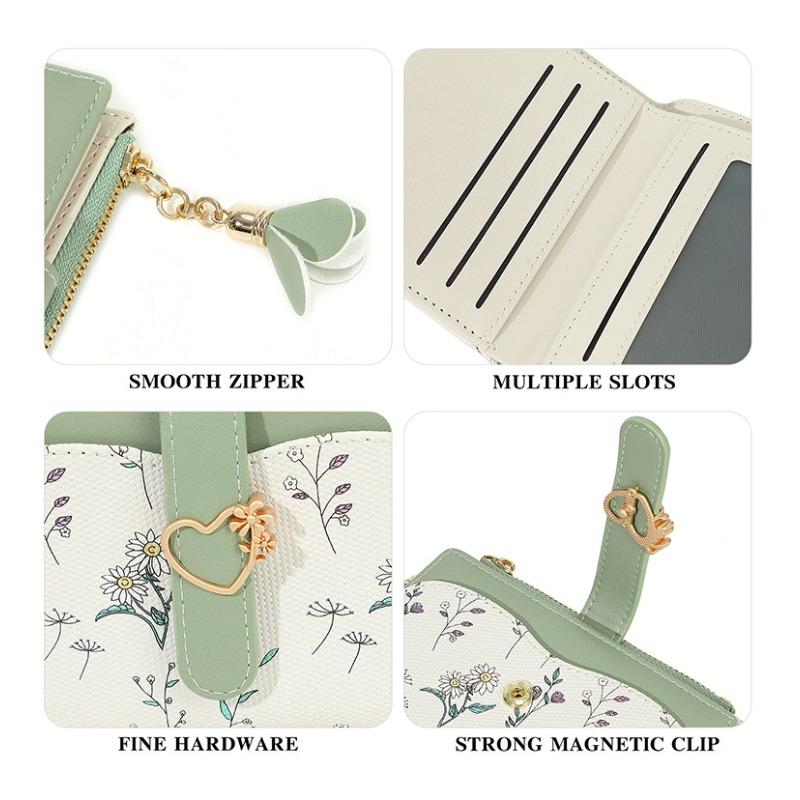 Simple Short Wallet Multi-card Change Bag Card Bag Small Fresh and High-end Women's Wallet
