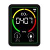 Small Air Quality Monitor CO2 TVOC Detection Rechargeable Battery Color Display Alarm System for Indoor Environment