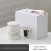 Meijin Mutton Fat Jade Ceramic Tea Infuser Mug
