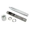 100 Sets Grommets Silver Color Wear Resistant   Production Robust Structure Grommet Tool for Clothing Shoes