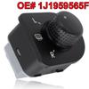 Rear View Mirror Switch Control Knob Compatible For VW T5 Golf MK4 1J1 1J5 Bora New Beetle 9C1 1C1 1Y7 Passat 3B2 3B3 3B5 3B6 OE#1J1959565F