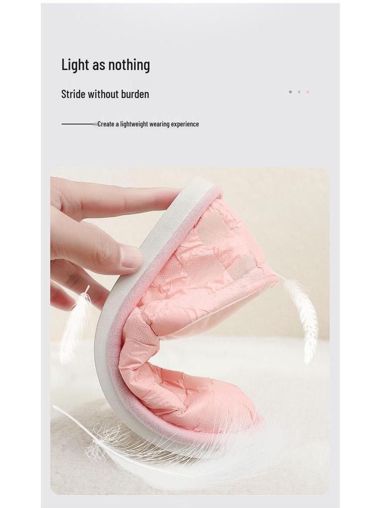 Breathable Anti-Slip Lightweight Postpartum Slippers with Soft Sole & Heel Covering